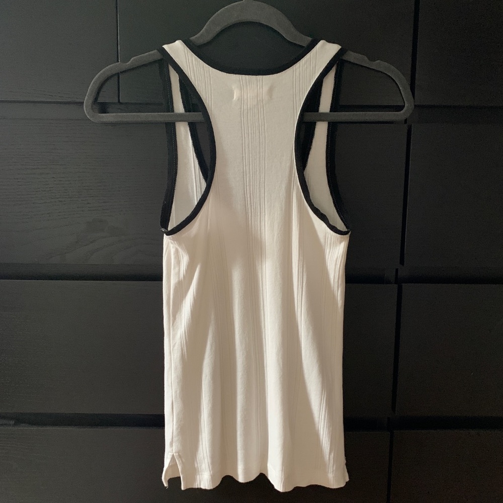 Madewell Ribbed Ringer tank - Picture 3 of 9